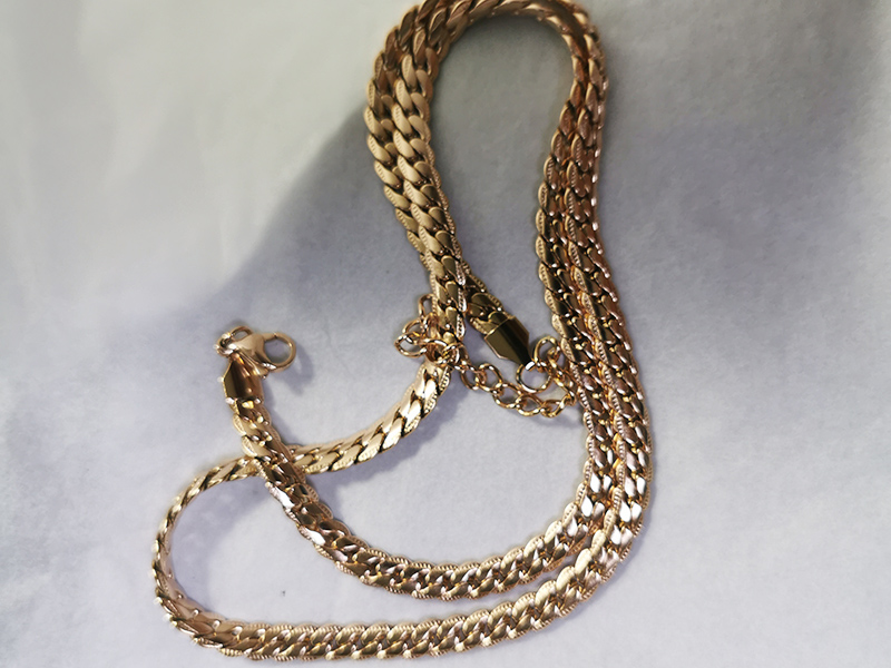 Golden necklace